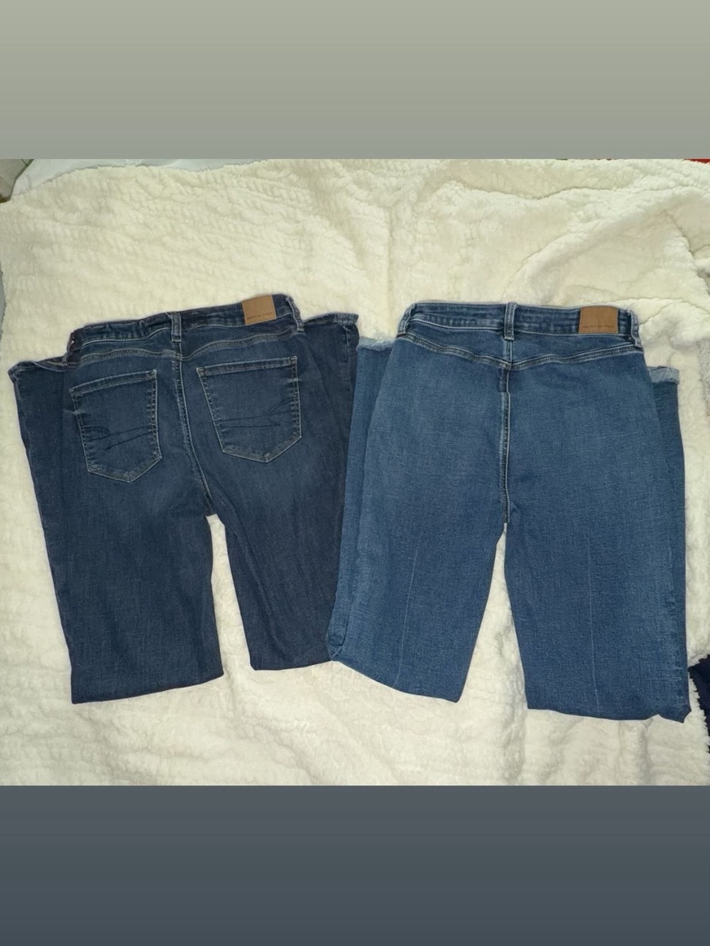 AE Next Level Super High-Waisted Flare Jeans